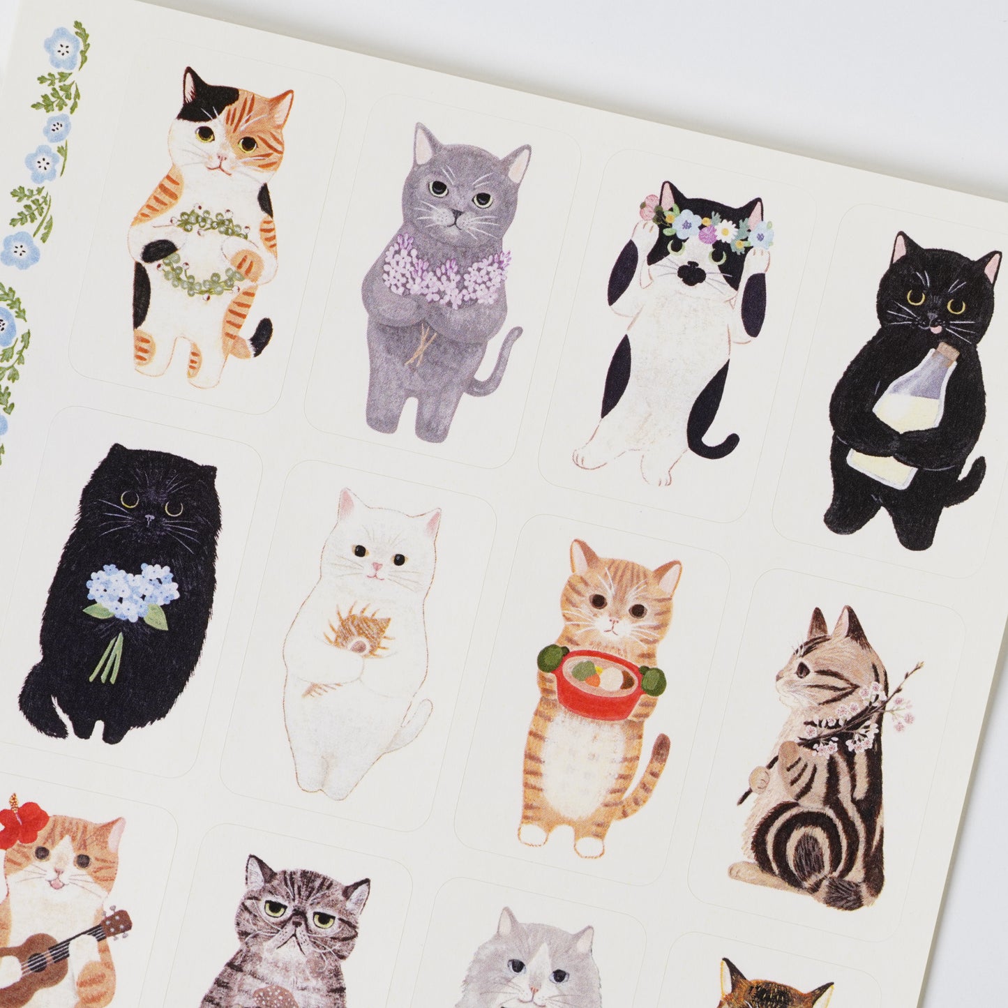Cat Storybook Sticker Sheet
