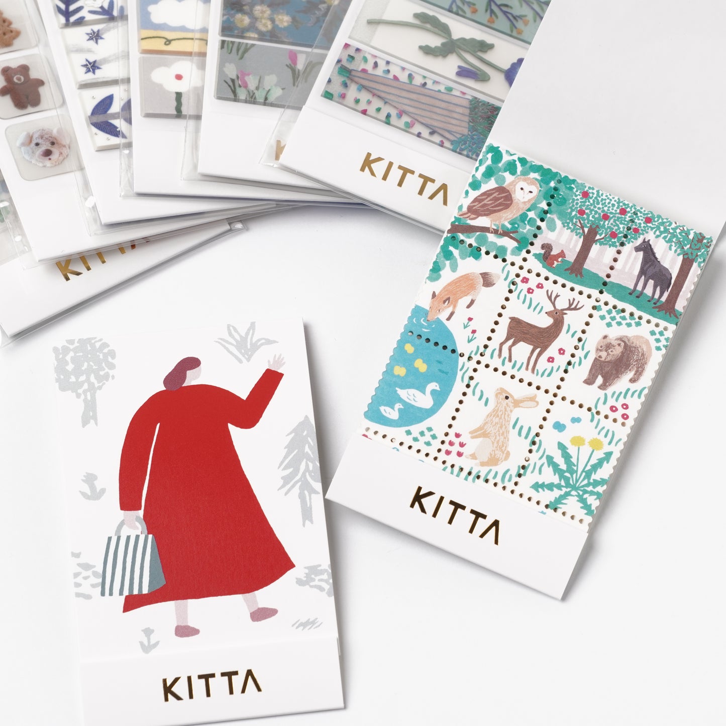 KITTA Animal Portable Masking Stickers