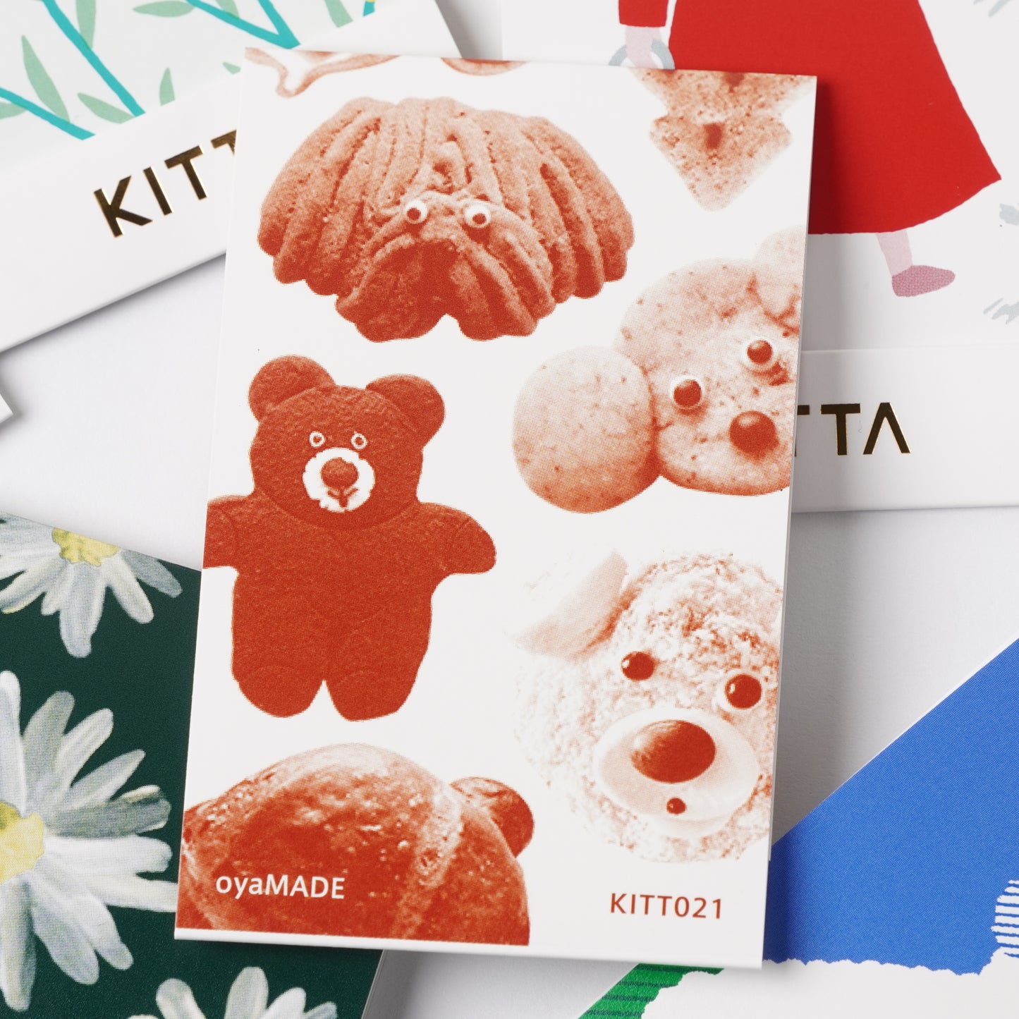 KITTA Oyatsu Icon Stickers