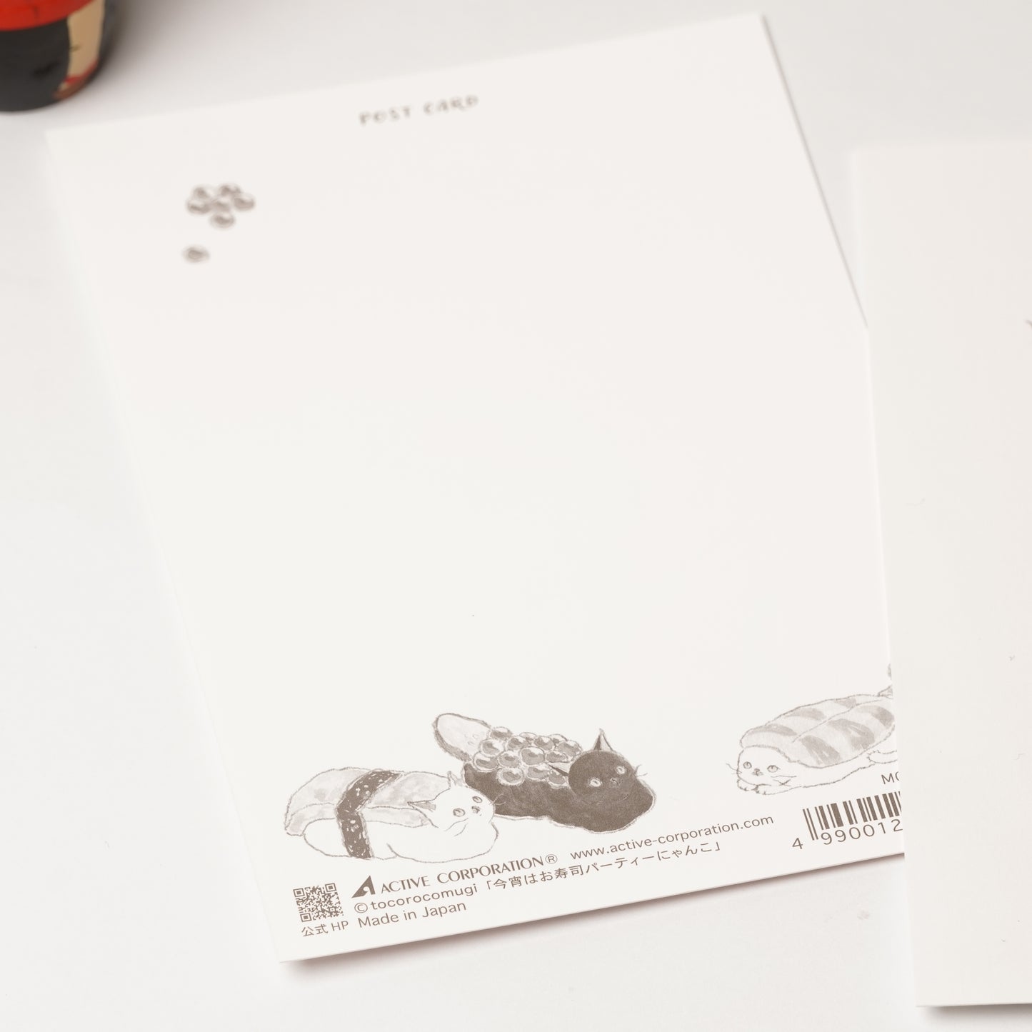 Tocoro Comugi Postcard – Cute Cats and Dreamy Scenes(Osushi & Ikura)