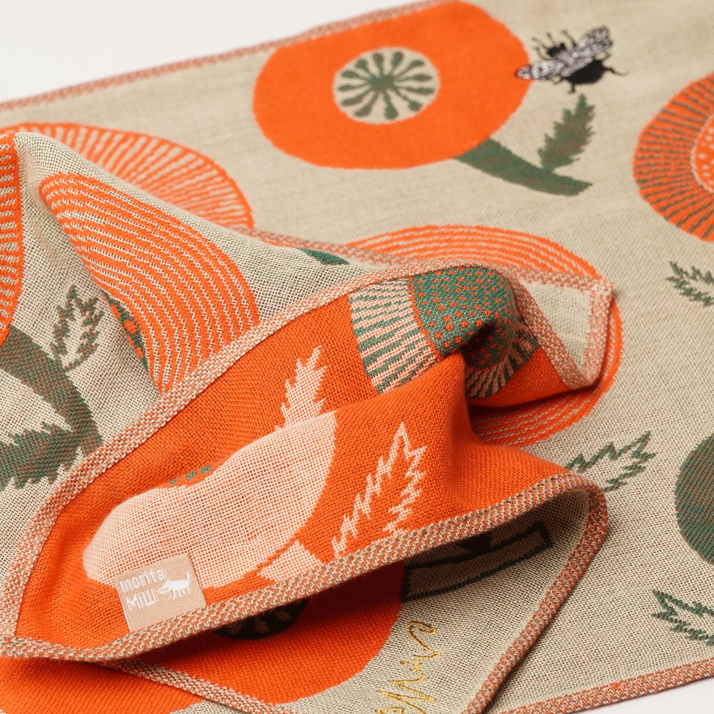 【moritaMiW】Hand Towel - Carpenter Bee