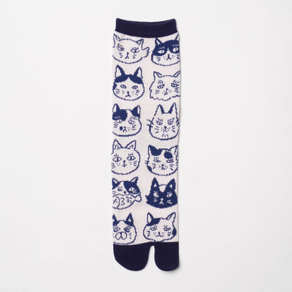 Cat Tabi Socks