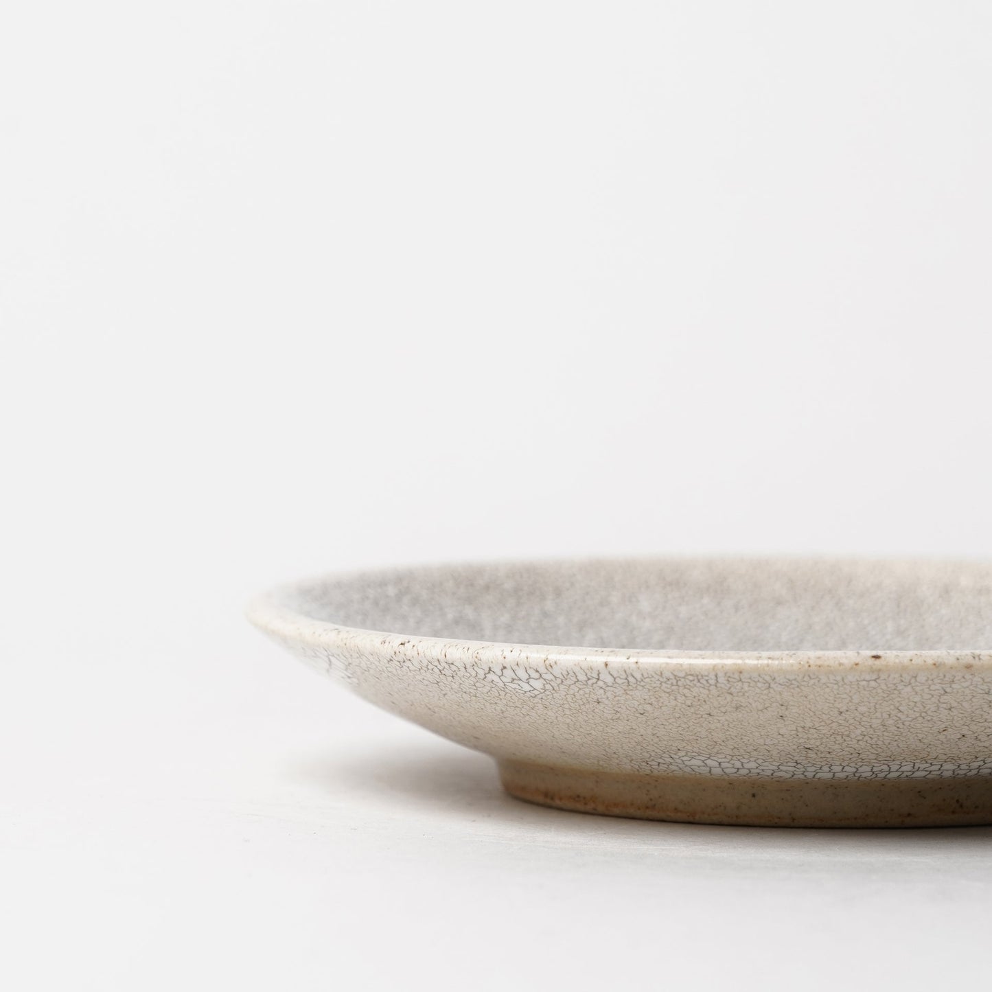 Hyouzangama Kairagi Crackle Glaze Plate S