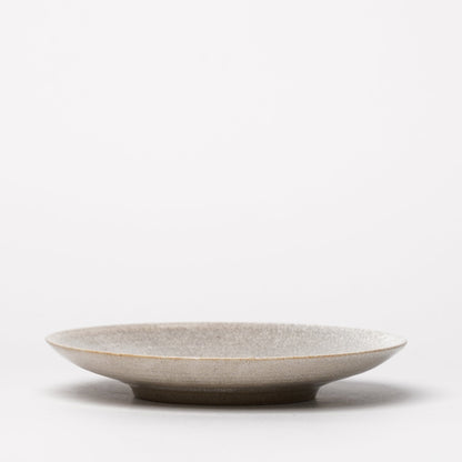 Hyouzangama Kairagi Crackle Glaze Plate M