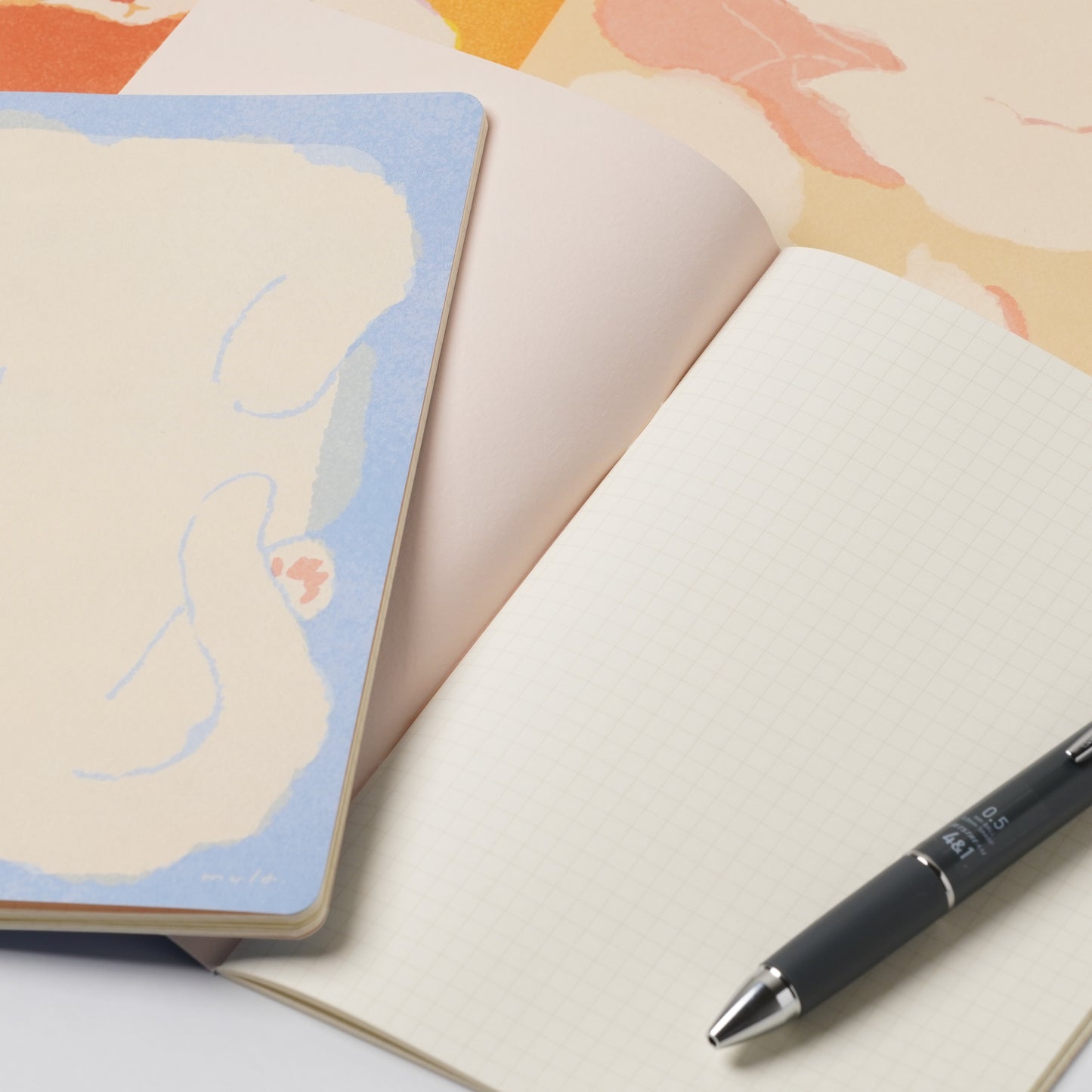 RYURYU Mula Notebook - Boxed Cat