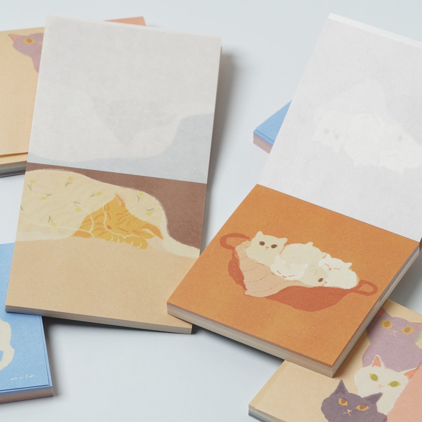RYURYU Mula Memo Pad - Kittens