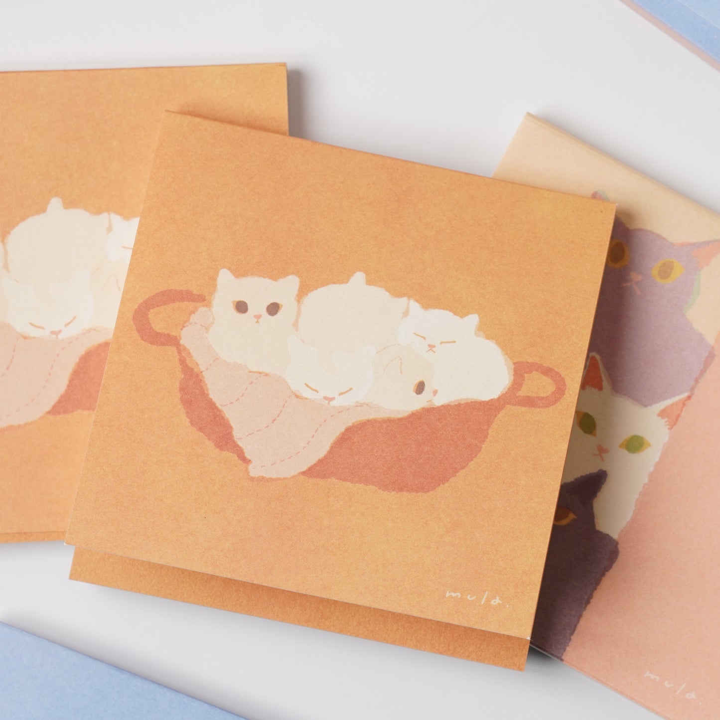 RYURYU Mula Memo Pad - Kittens