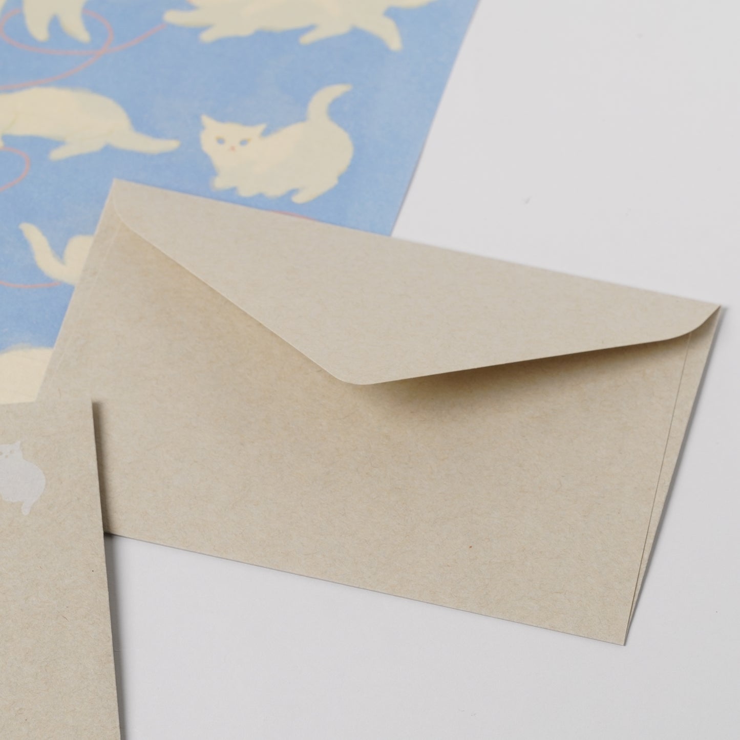 RYURYU Letter Set - Polka Cat