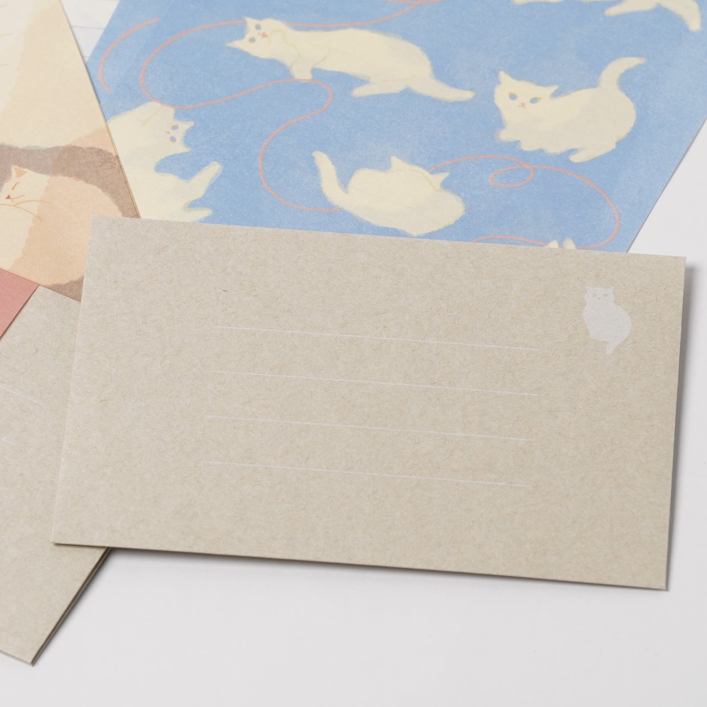RYURYU Letter Set - Polka Cat