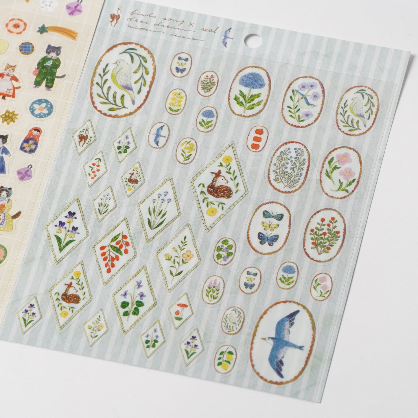 cozyca products Sticker Sheet - Bird