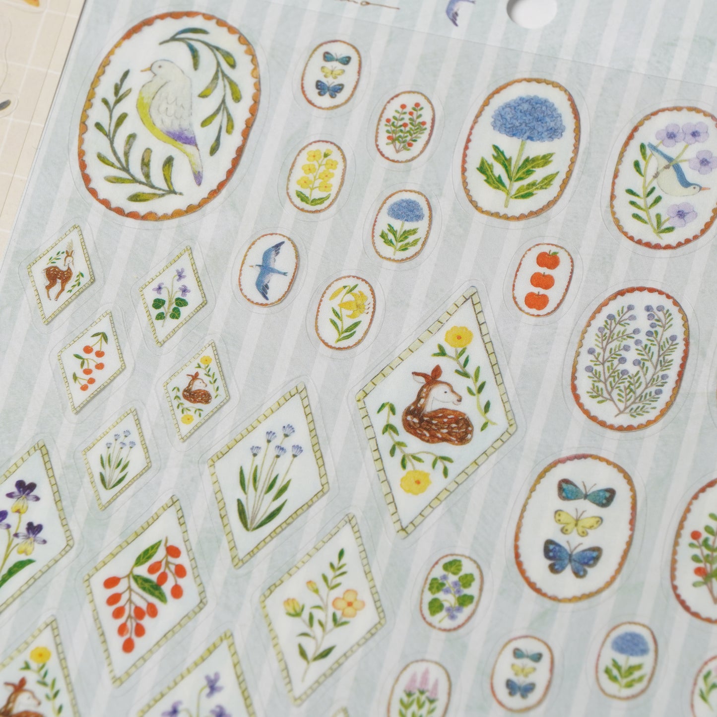 cozyca products Sticker Sheet - Bird