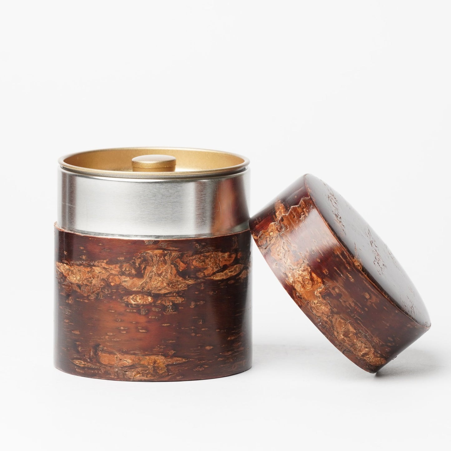 Tomioka Shoten Tea caddy Hiragata S