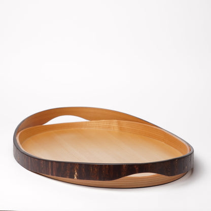 Tomioka Shoten Large Oval Tray kasanegasane