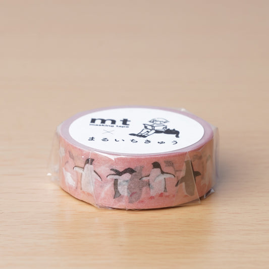 mt ex Washi Masking Tape - Penguin (15mm x 7m)