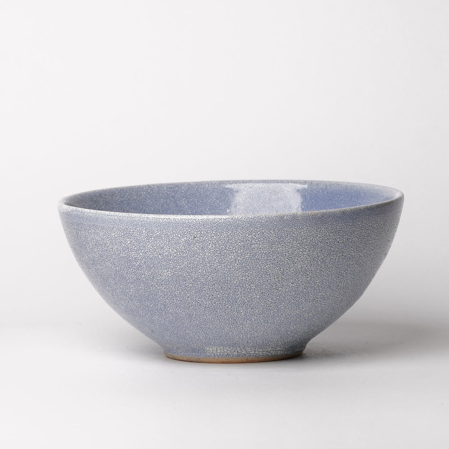 Hyouzangama Kairagi Crackle Glaze Bowl Large Blue