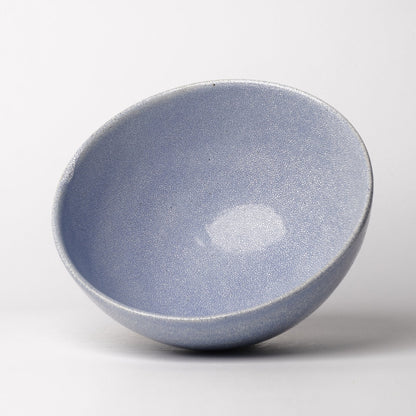 Hyouzangama Kairagi Crackle Glaze Bowl Large Blue