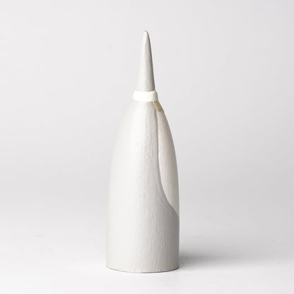 Japanese Wooden Santa Figurines – Minimalist Scandinavian Style Christmas Decoration