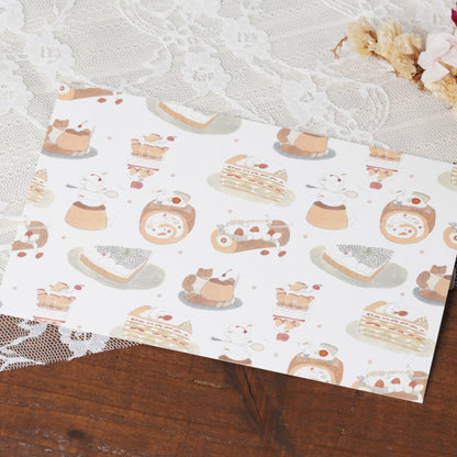 Post Card Shoichiro Tobimatsu dessert