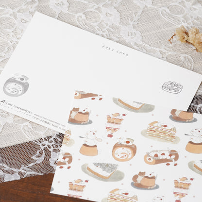 Post Card Shoichiro Tobimatsu dessert
