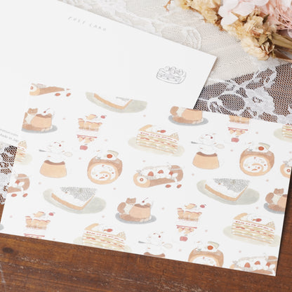 Post Card Shoichiro Tobimatsu dessert