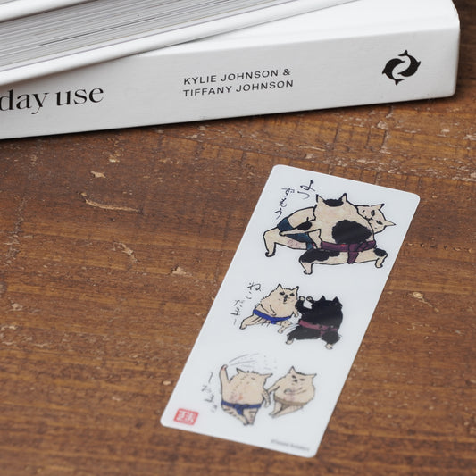 Bookmark sumo cat