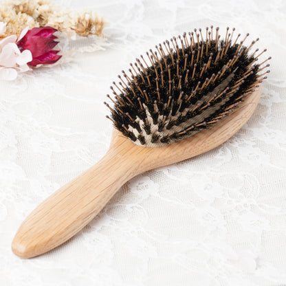 Oak Wood Hair Brush