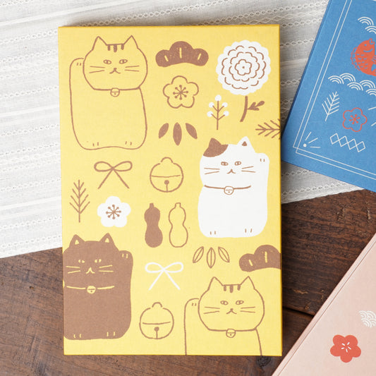 Goshuin Stamp Book Lucky Cat