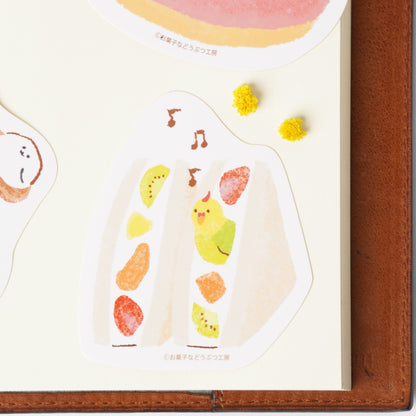 Sweets Animal Kobo Sticker Fruit Sandwich