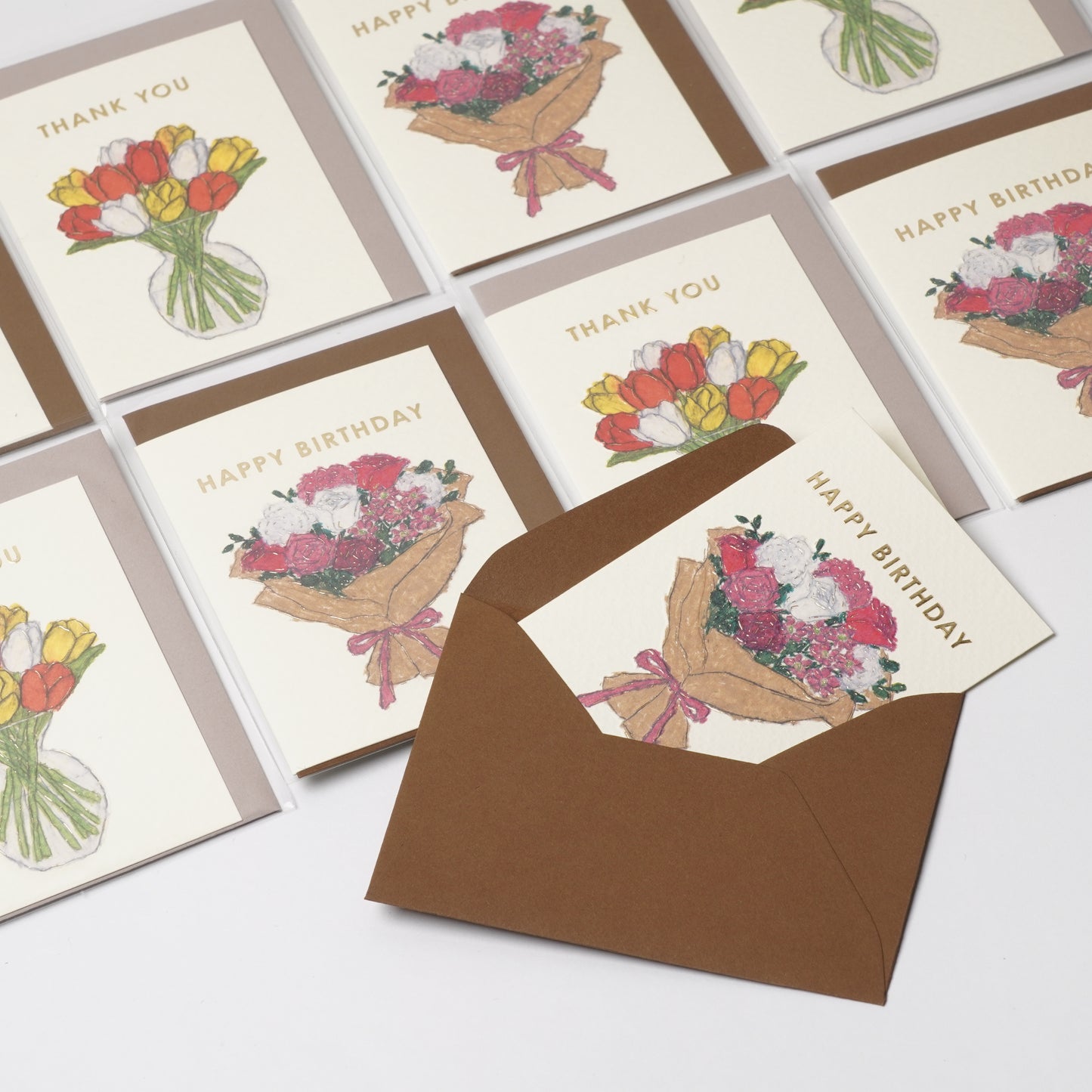 Birthday Mini Card Bouquet