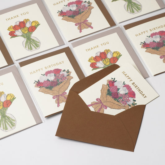 Birthday Mini Card Bouquet