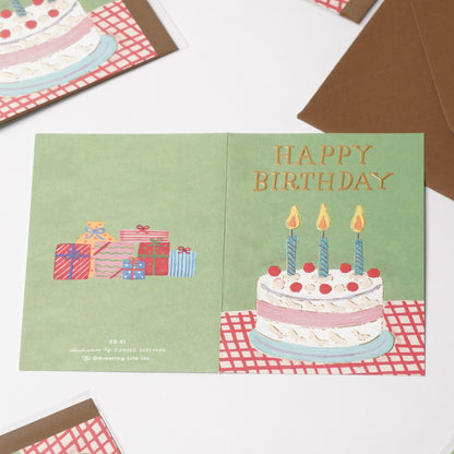 Birthday Mini Card Cake