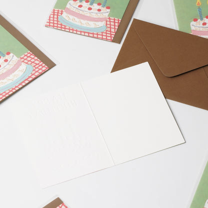 Birthday Mini Card Cake