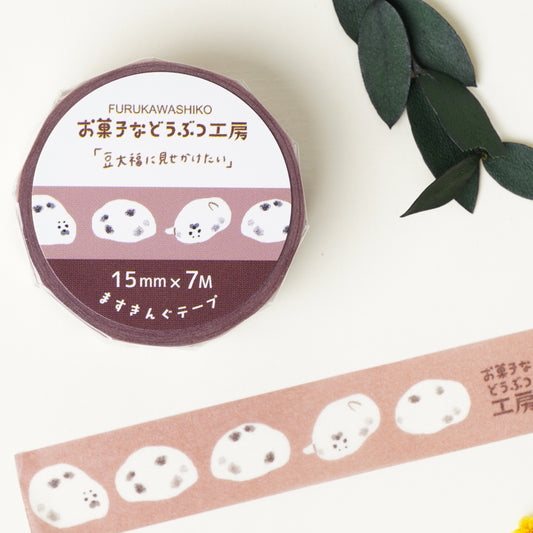 Sweets na Dobutsu Kobo Masking Tape Mame Daifuku