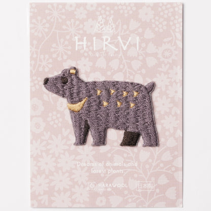 Sticker & Iron-on Wappen Embroidery Badges HIRVI