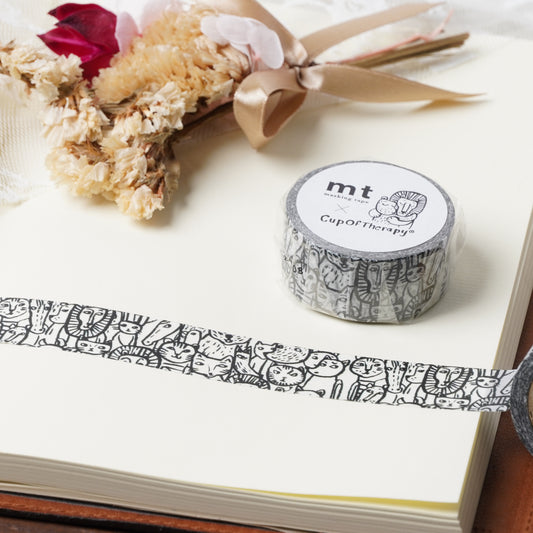 Animals masking tape 15mm width