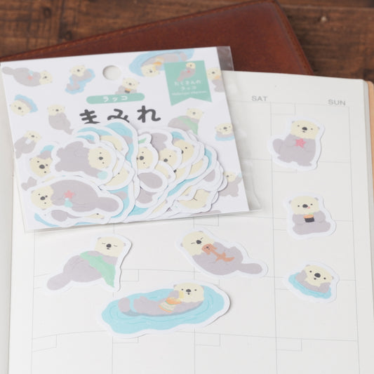 Sea Otter Flake Sticker