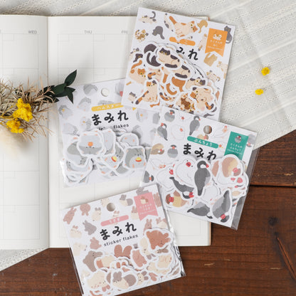 Hamsters Flake Sticker