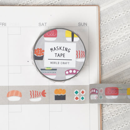 Sushi Masking Tape 15mm Width