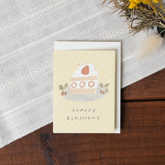 Birthday card shoichiro tobimatsu cake