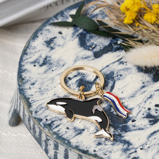 Animal Key Ring Killer Whale
