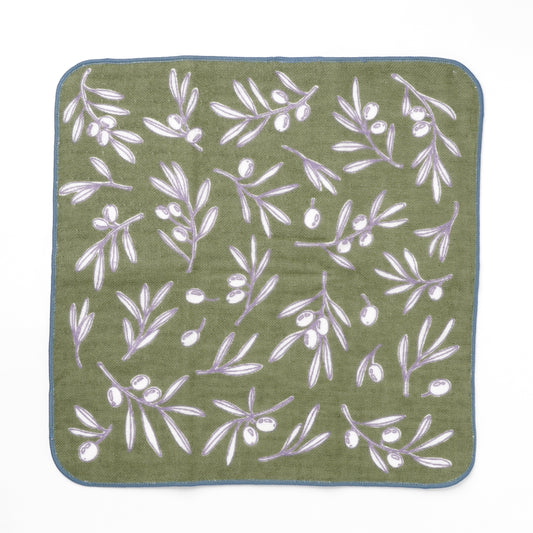 Hand towel olive