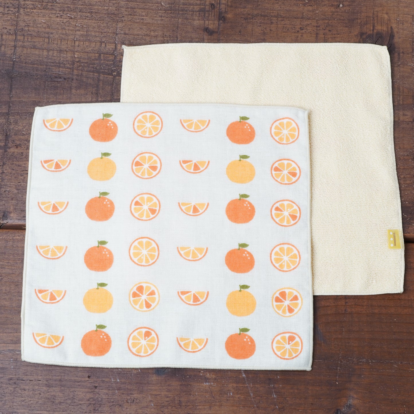 Hand towel fresh orange