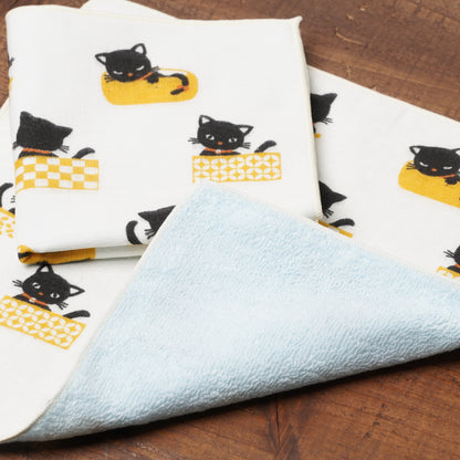 Hamamonyo Semi-Wash Japanese Towel - Cat