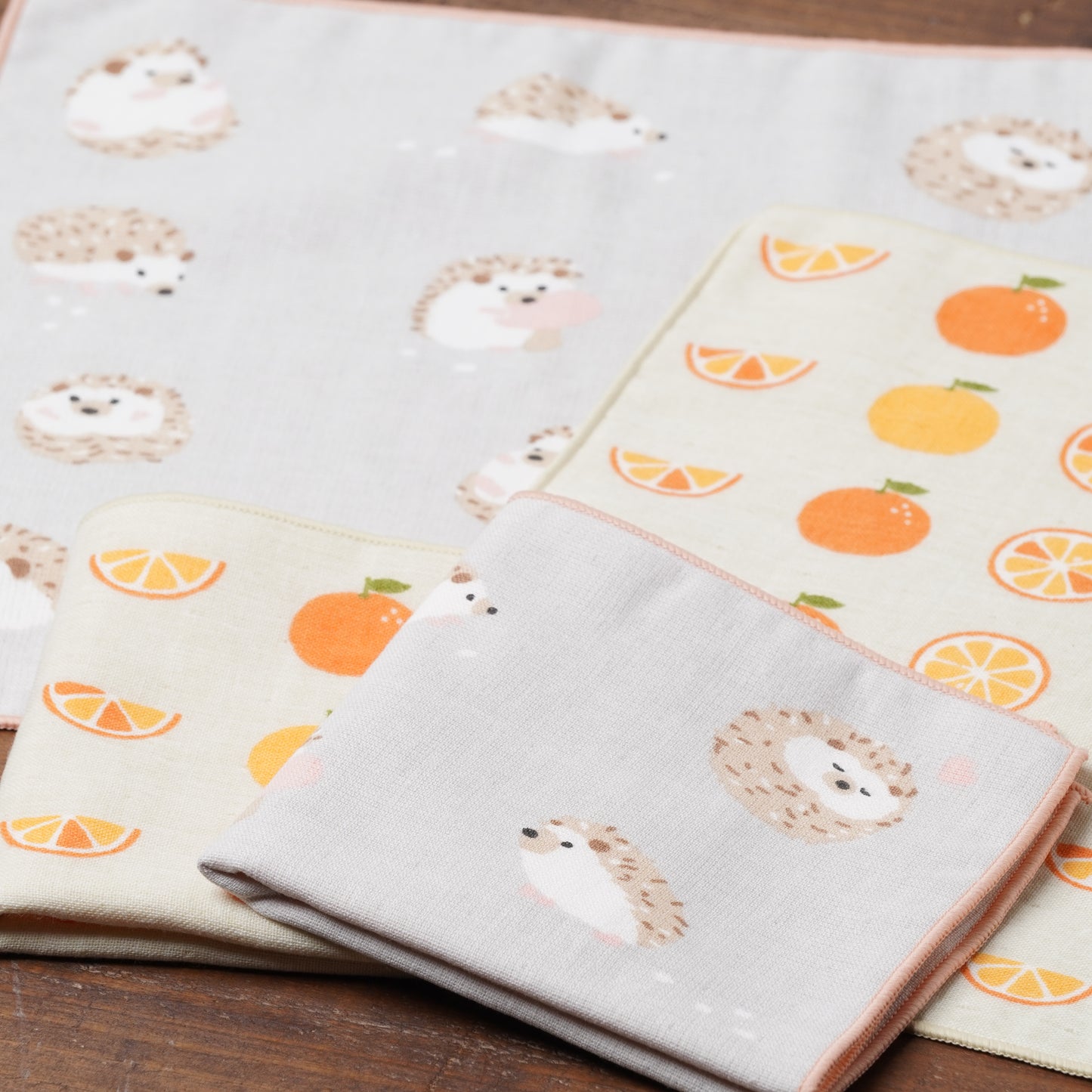 Hand towel fresh orange