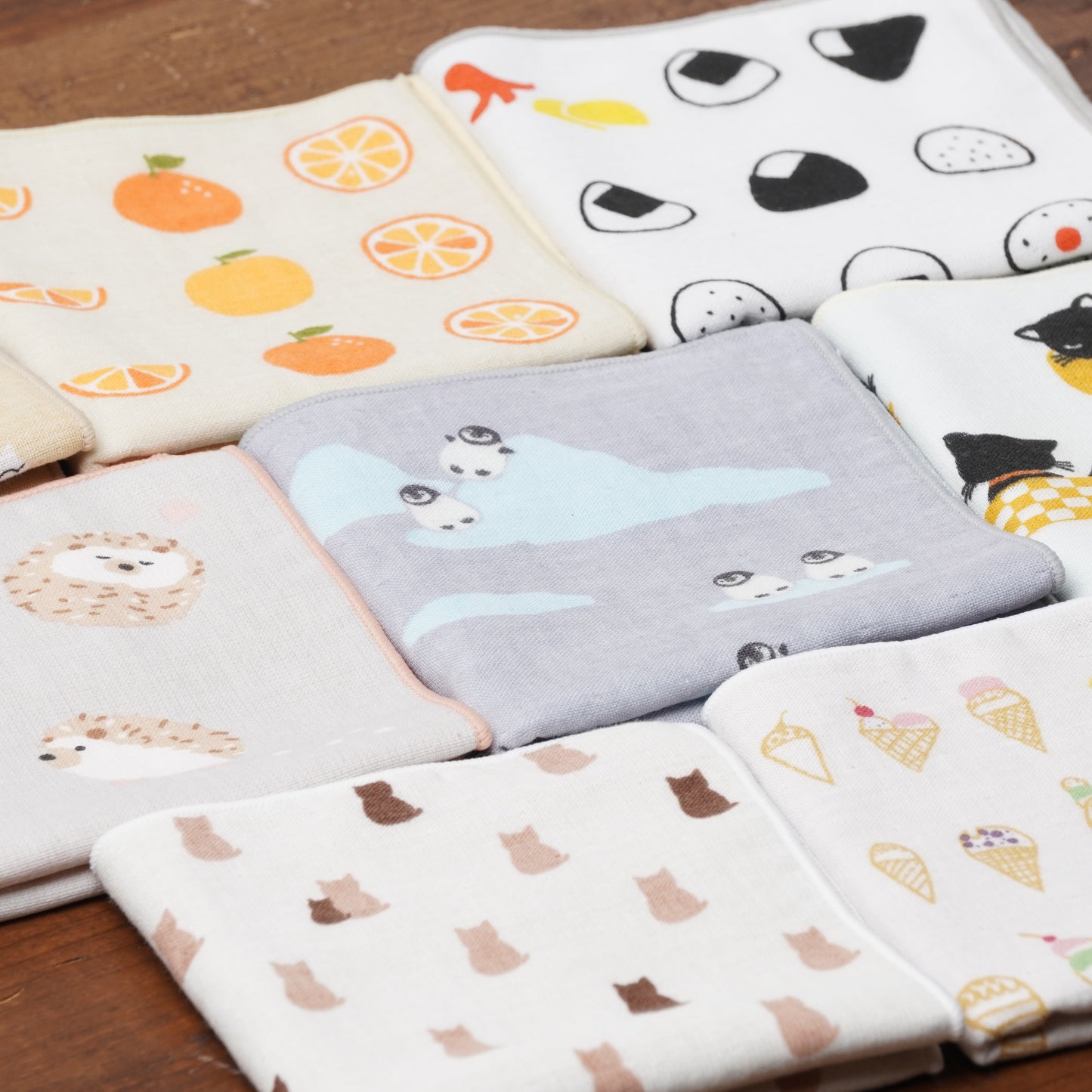 Hand towel fresh orange