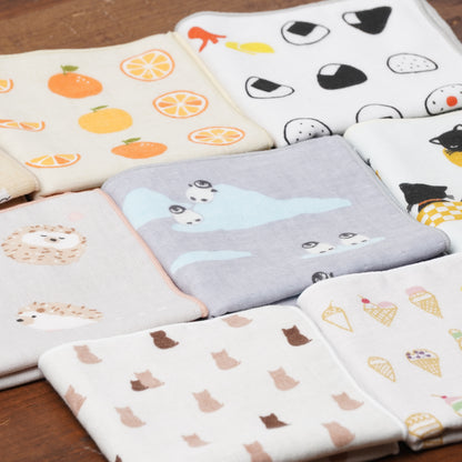 Hand towel fresh orange