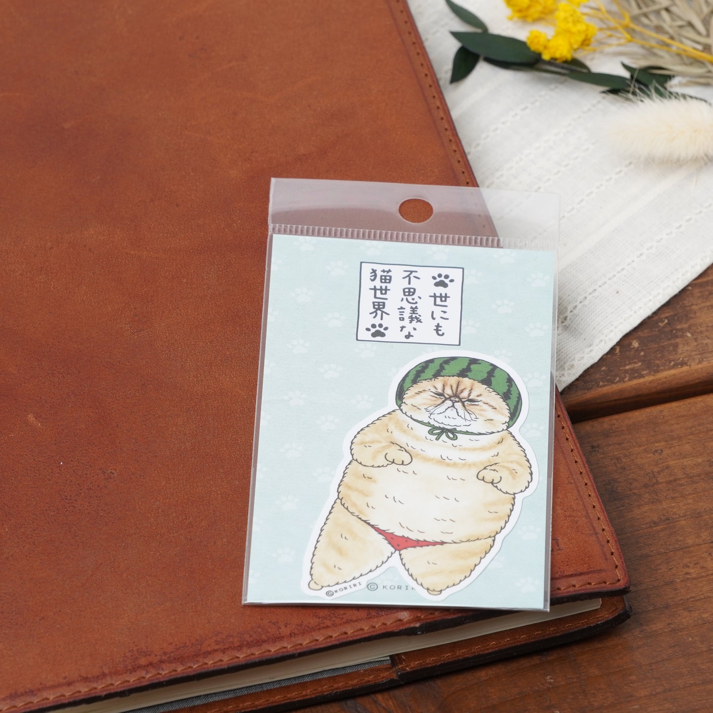 Koriri "Mysterious Cat World" Cross-Material Sticker