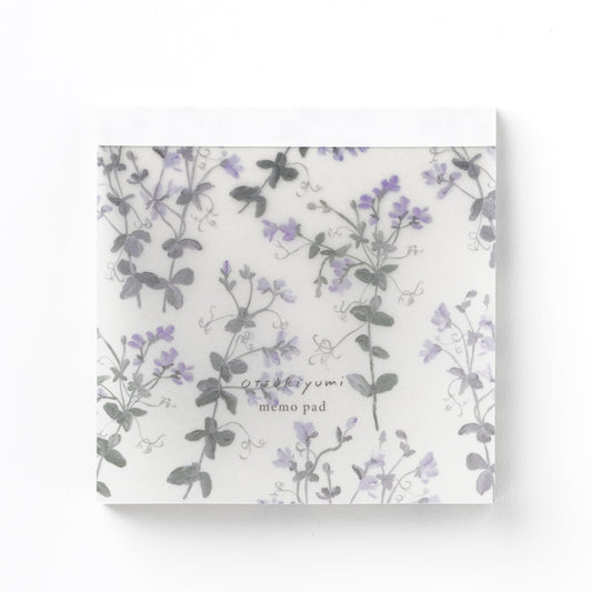 Memopad sweet pea