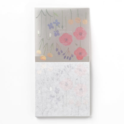 Memopad flower bed