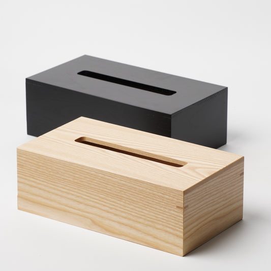 Simple Wooden Tissue Box Cover – Minimalist Home Organizer